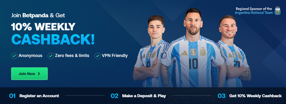 Betpanda Casino Bienvenida